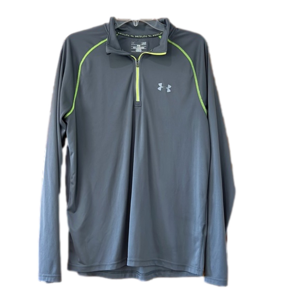Under Armour Run Quarter Zip Pullover Fitted Large